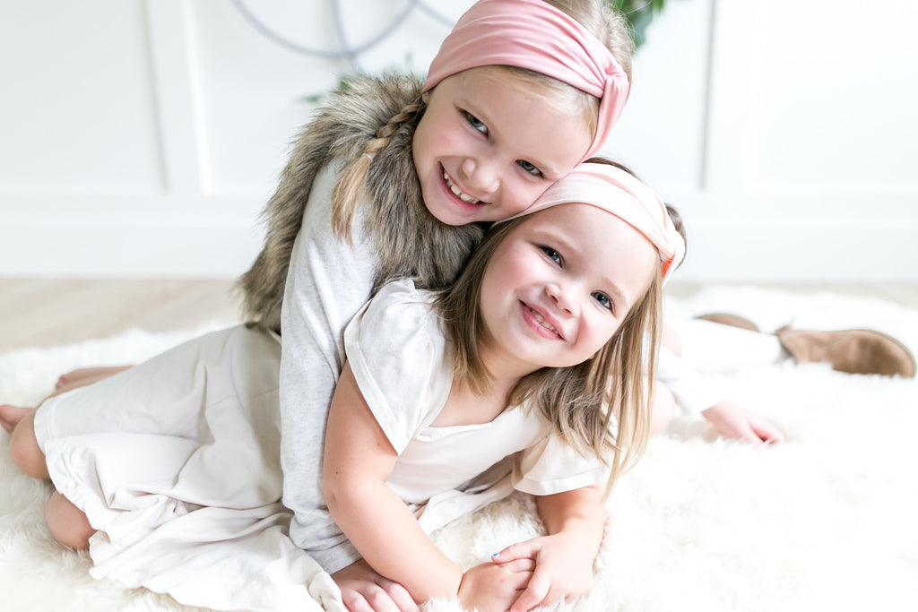 Navy Kenzie Headband - Arrow & Lace Designs