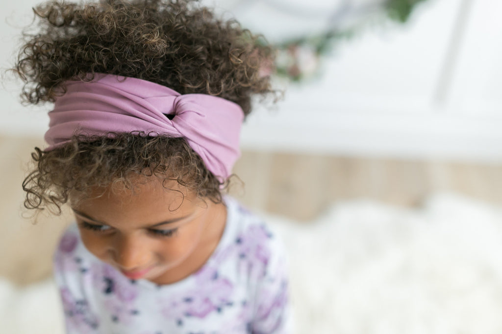 Navy Kenzie Headband - Arrow & Lace Designs