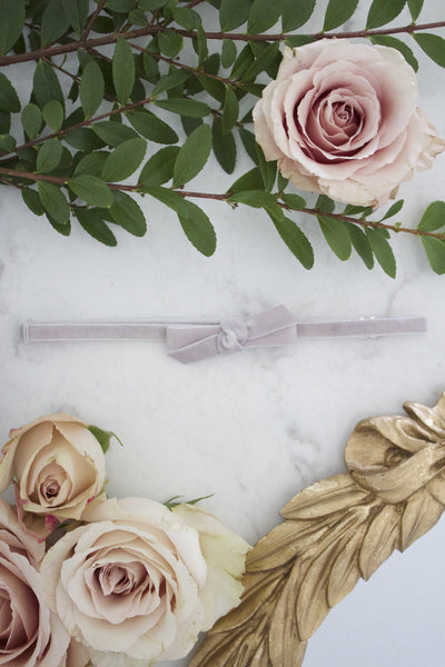 Grey Paisley Adjustable Headband - Arrow & Lace Designs